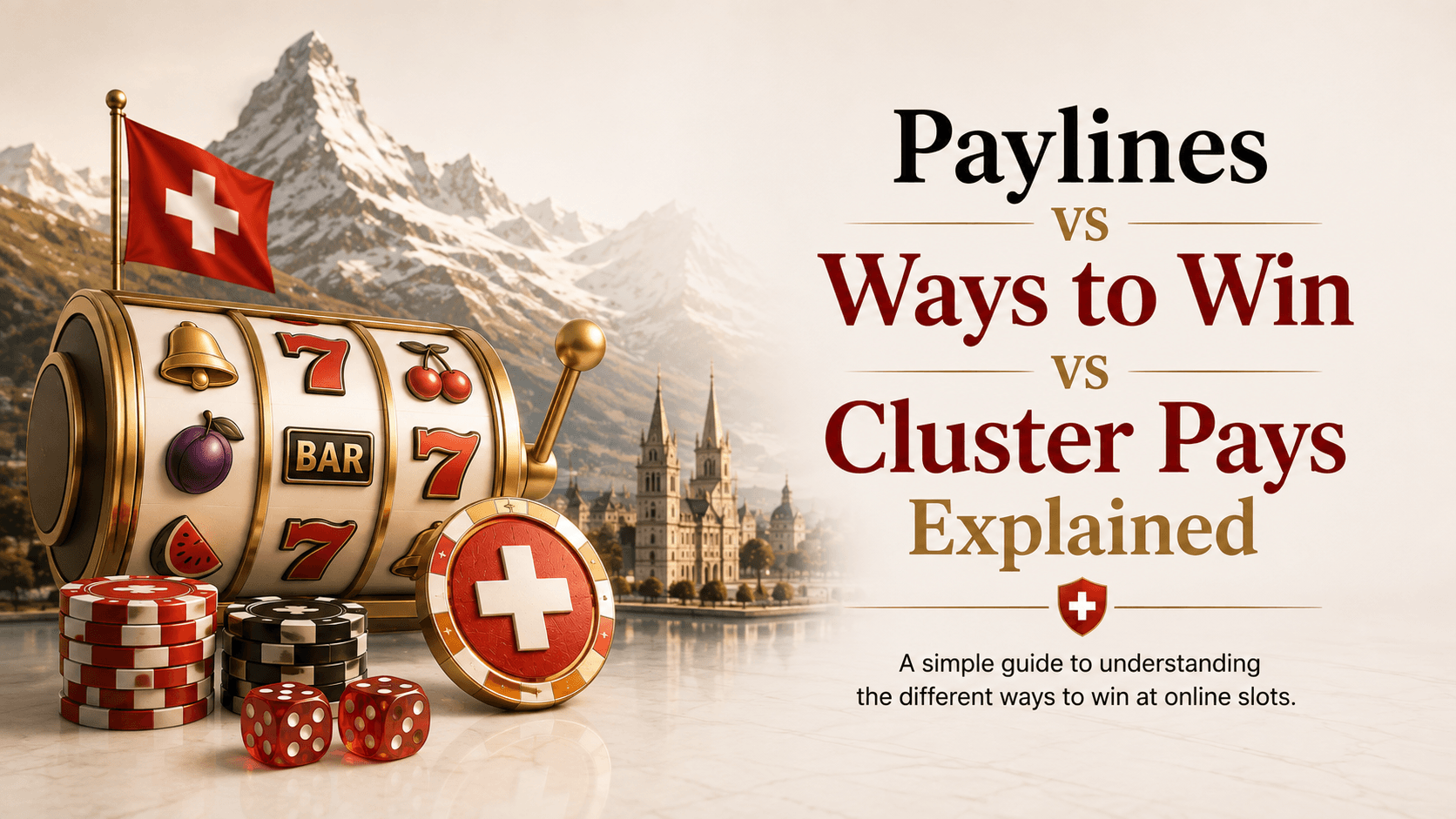 Gewinnlinien vs. Gewinnwege vs. Cluster Pays erklärt